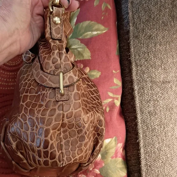 COACH Ashley Cognac Croc - Picture 8 of 9